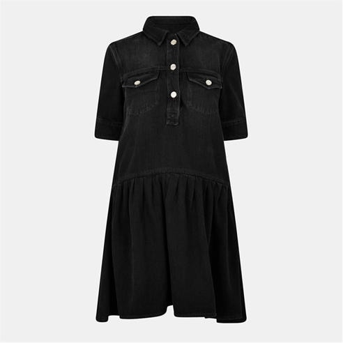 GANNI - Women's Denim Mini Dress