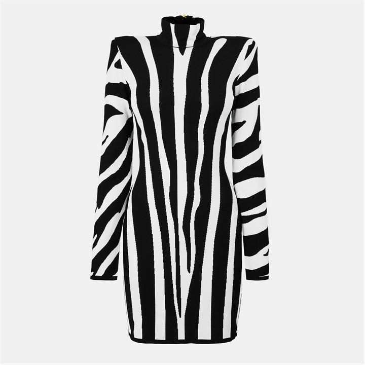 BALMAIN Women’s Mini Dresses – Black