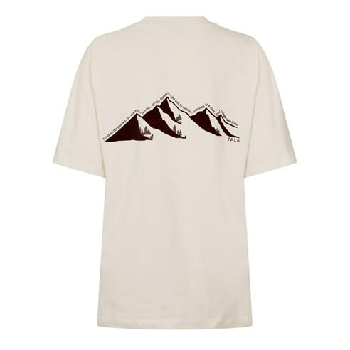 TALA - TALA OUTDOORS GRAPHIC OVERSIZED T-SHIRT