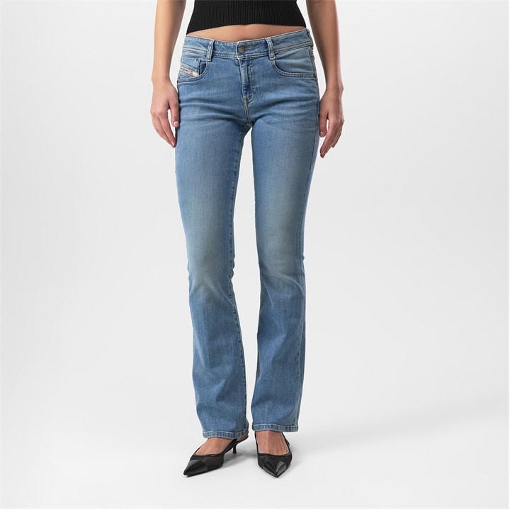 Diesel Women's Blue 1969 D-Ebbey Bootcut And Flare Jeans Small