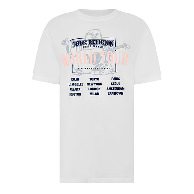 True Religion World Tour Boyfrien T-Shirt,Specials : American Fashion Style Bags On Sale