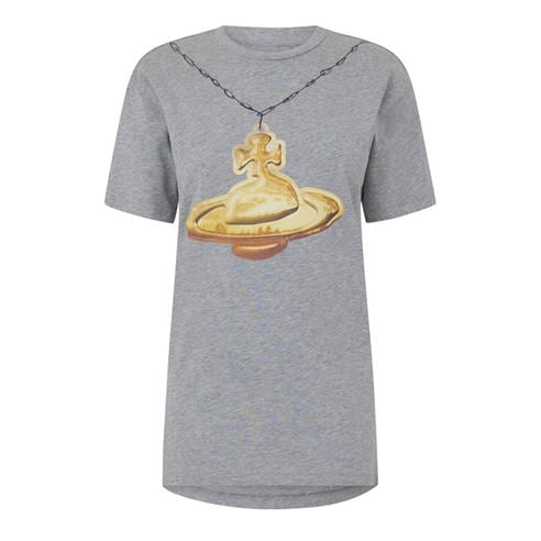 VIVIENNE WESTWOOD - Viv Gold Orb Tee Ld64