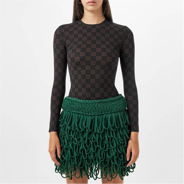 AMBUSH Monogram Fitted Crewneck,All Products : American Fashion Style Bags On Sale AMBUSH Monogram Fitted Crewneck,All Products : American Fashion Style Bags On Sale