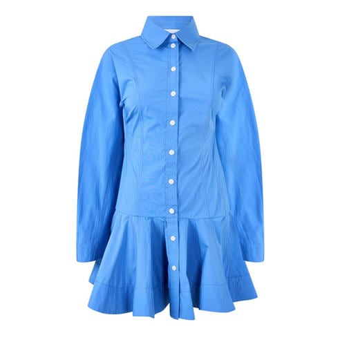 GANNI - Women's Mini Shirt Dress
