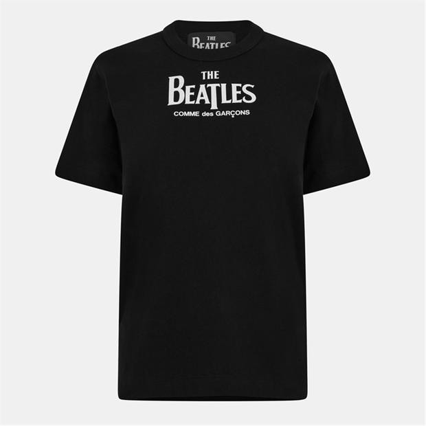 White - COMME DES GARCONS PLAY - Women's Beatles Regular Fit T-Shirt