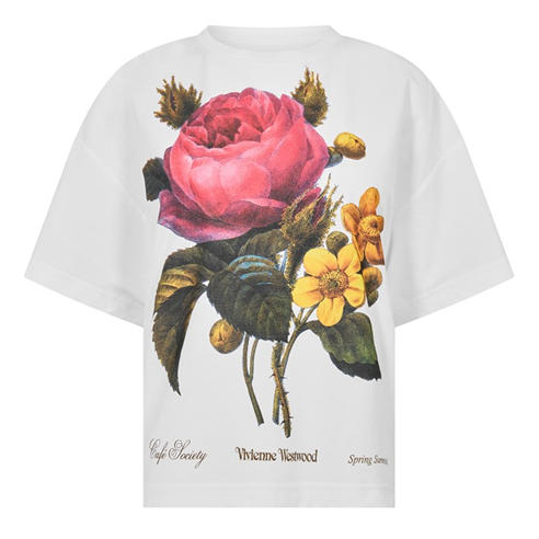 VIVIENNE WESTWOOD - Viv Flower Box Tee Ld54