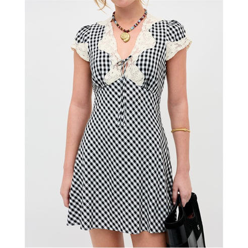 RIXO - Women's Lacie Mini Dress