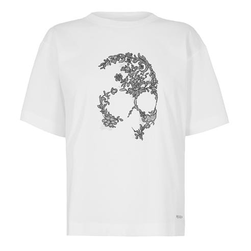 ALEXANDER MCQUEEN - Women's Alex Skull Lace T-Shirt