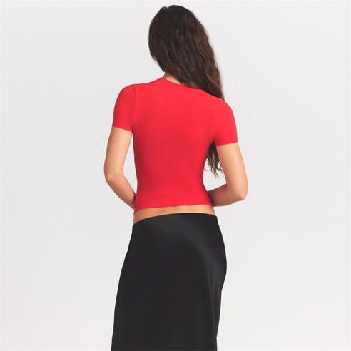SKIMS - Womens Fits Everybody Short-Sleeve Tee
