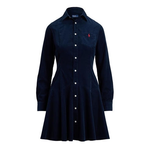 POLO RALPH LAUREN - Women's Cord Shirt Dress