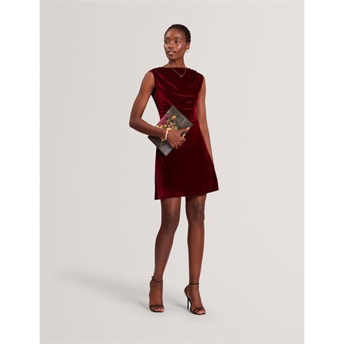 Ted Baker - Ted Min Velvet Dress Ld64