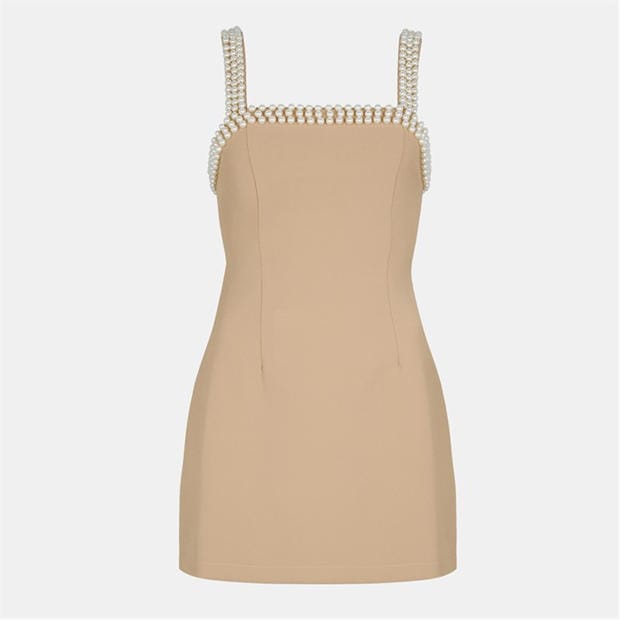 ODD MUSE The Ultimate Muse Pearl Trim Mini Dress,Specials : American Fashion Style Bags On Sale