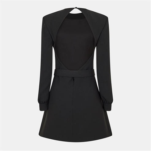 SAINT LAURENT - Women's Minimalist Structured Mini Dress