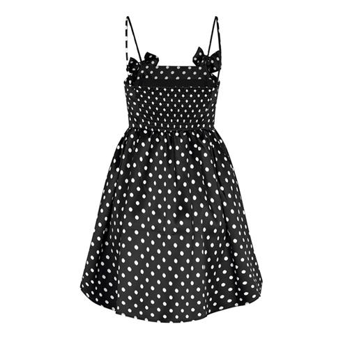 GANNI - Womens Polka Dot Mini Dress