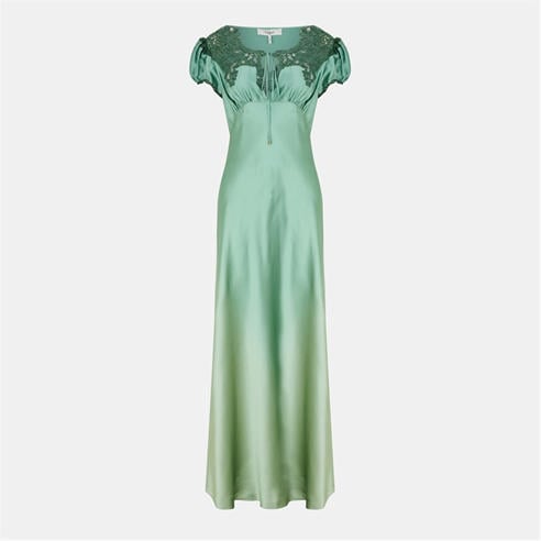 CHLOE - Women's Silk Long Maxi Dress