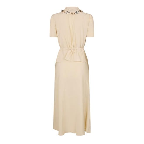PRADA - Women's Silk Midi A-Line Dress
