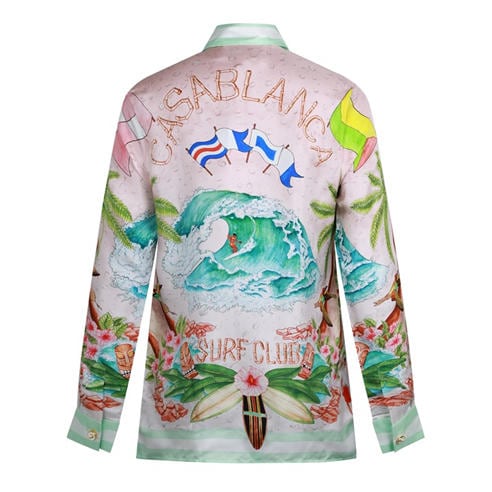 Casablanca - Casa Printed Long Sl Ld99