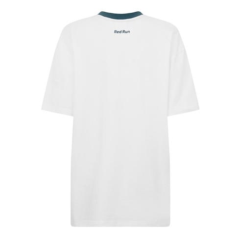 RED RUN - Womens Skyline Oversized Graphic T-Shirt