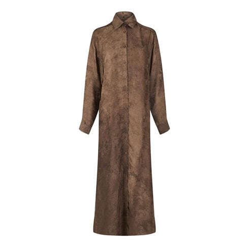 UMA WANG - Women's Amare Long-Sleeve Shirt-Dress