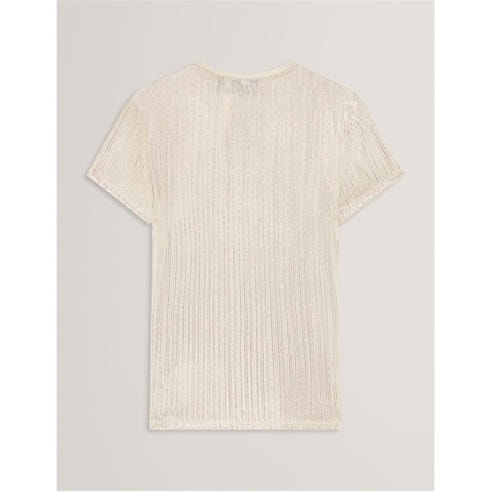 Ted Baker - Women's Metallic Slim Fit T-Shirt