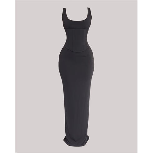 MARS THE LABEL - Womens Sandra Scoop Maxi Dress