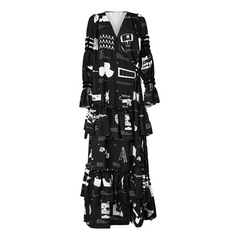 OFF WHITE - Women's Maxi Dress