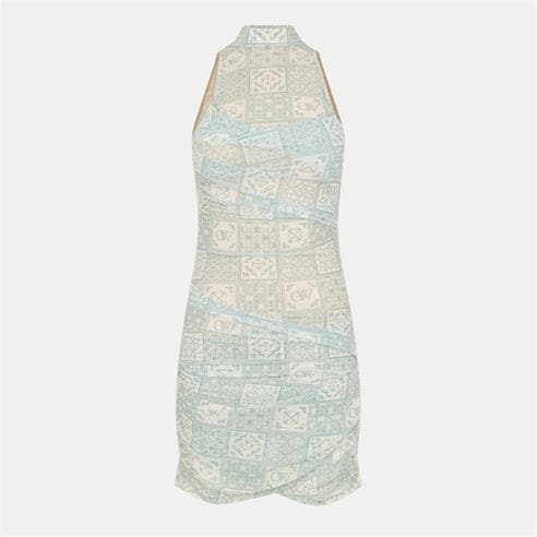 OFF WHITE - Women's - Floor-Length Maxi Dress