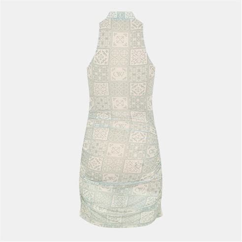 OFF WHITE - Women's - Floor-Length Maxi Dress