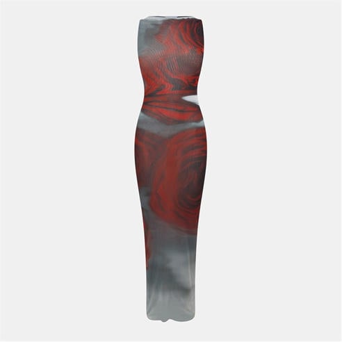JEAN PAUL GAULTIER - Women's Floor Length Flowing Maxi Dress
