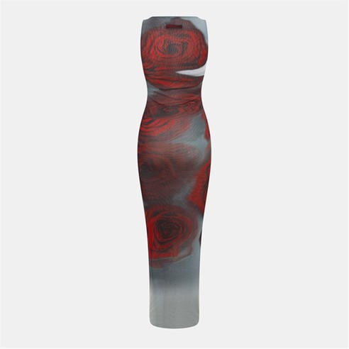 JEAN PAUL GAULTIER - Women's Floor Length Flowing Maxi Dress