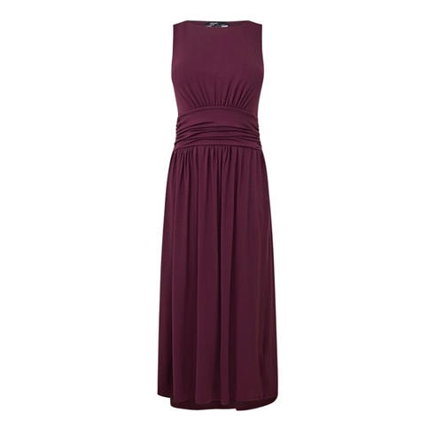 NOBODYS CHILD - Women's Ayla Sleeveless Boat-Neck Midi Dress