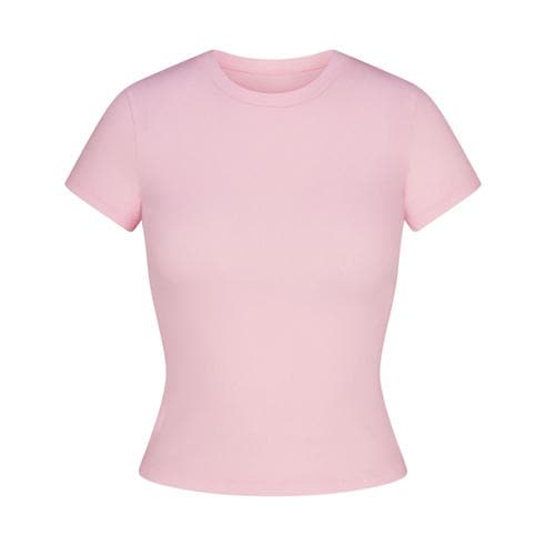 SKIMS - Womens Cotton Rib T-Shirt