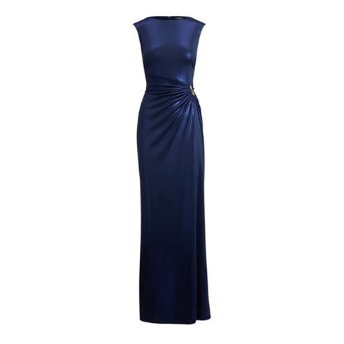 Lauren by Ralph Lauren - Women's Ilianne Real Leather Ball Gown