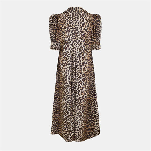 GANNI - Ganni V-neck L Drs Ld61