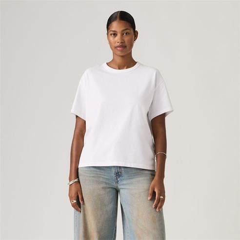 LEVIS - Women's Vintage Short Sleeve Bright White T-Shirt