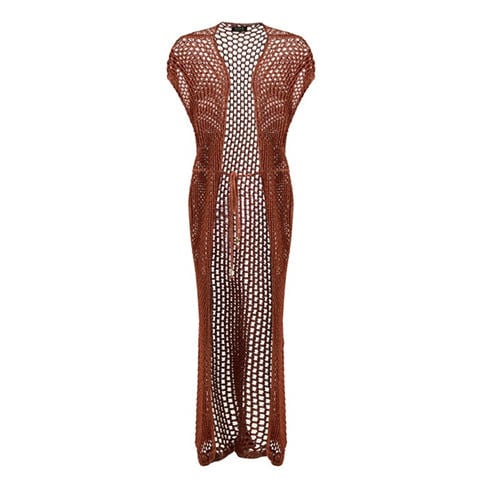 NIMA LIMINAL KNITTING - Women's Kimono Maxi Dress