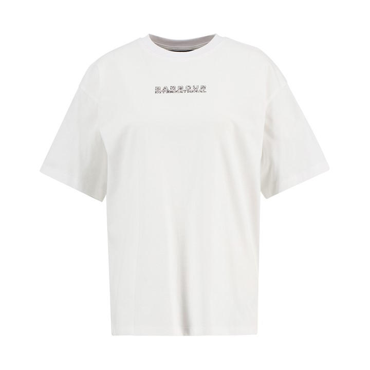 Barbour International Women's White Santana T-Shirt