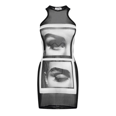 JEAN PAUL GAULTIER - Women's Eyes Lips Mini Dress