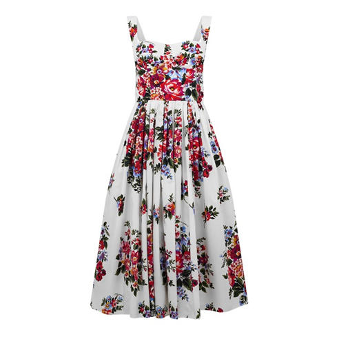DOLCE AND GABBANA - DG Floral Dress Ld61