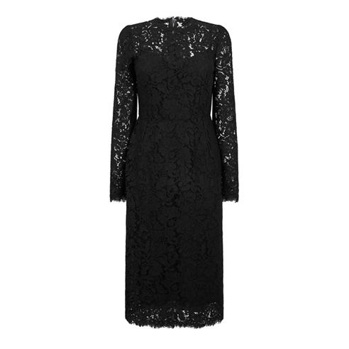 DOLCE AND GABBANA - Women's Lace Maxi Dress