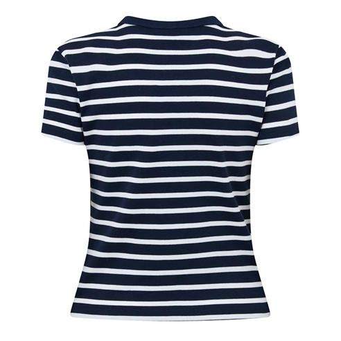 Tommy Hilfiger - Women's Gold Button Slim Fit T-Shirt