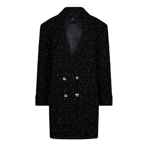 ANINE BING - Womens Katharine Tweed Mini Dress