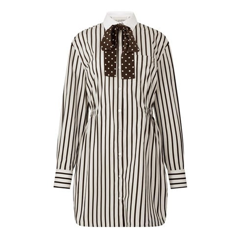 VALENTINO - Val Stripe Dress Ld63