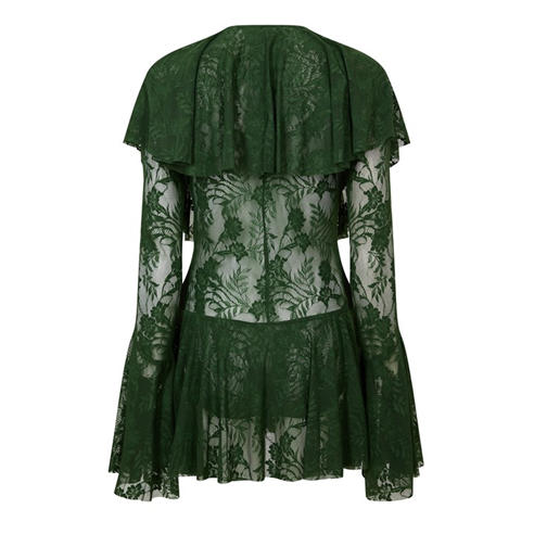 NORMA KAMALI - NK V RuffleMini Ld61