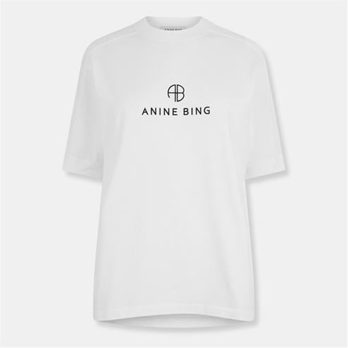 ANINE BING - Womens Jaylin Monogram Tee
