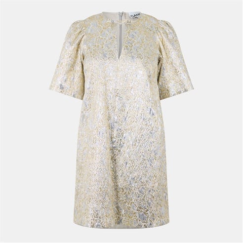 GANNI - Women's Cloque Mini Dress