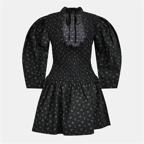 GANNI - Women's Smock Mini Dress