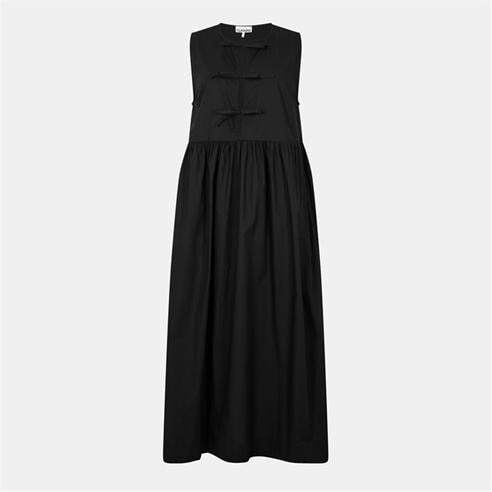 GANNI - Women's Poplin Mid Shift Dress