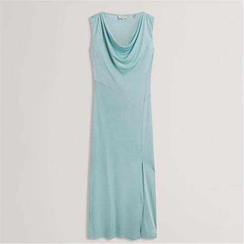 Ted Baker - Ted Baker Sleeveless Drape Neck Jersey Maxi Dress