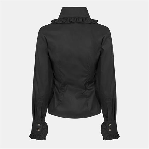 VIVIENNE WESTWOOD - Women's Viv Frill Short Sleeve Plain Shirt